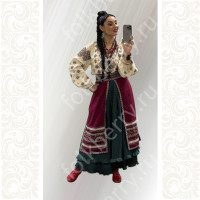 Юбка-понева Багряница